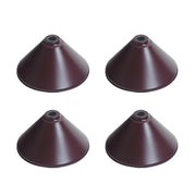 ARIX Billiard Light Shade, Metal Replacement Shade with Smooth Finish - Burgundy