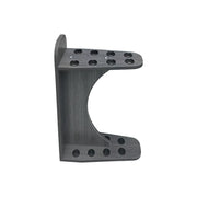 ARIX 8-Hole Cue Rack Space-Saving Stable Design Crescent Shape Wall-Optimised Storage with Rounded Edge Protection