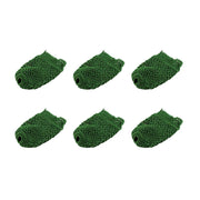 ARIX Deluxe Billiard Pocket Nets, Thick Cotton–Nylon Replacement Set 6-Pack - Green