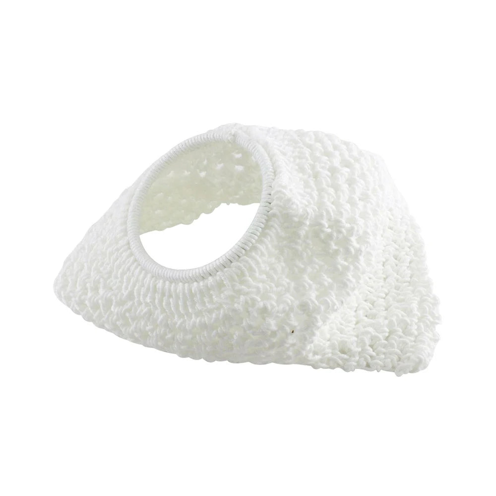 ARIX Empire-Style Billiard Rail Nets 6-Pack, Durable Replacement Pockets - White