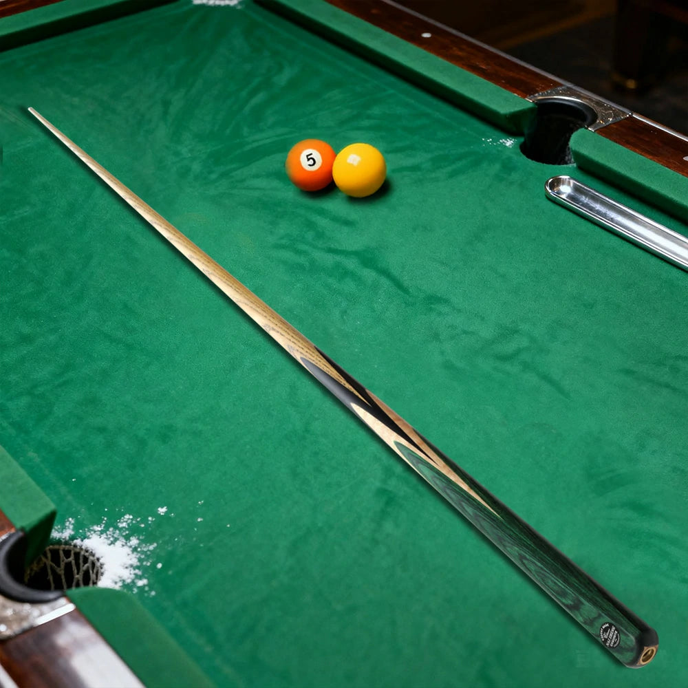 ARIX Billiard Cue 1/2 Split, North American Ash Shaft, 10.3mm Tip, 4-Splice Maple Ebony Butt - 145cm