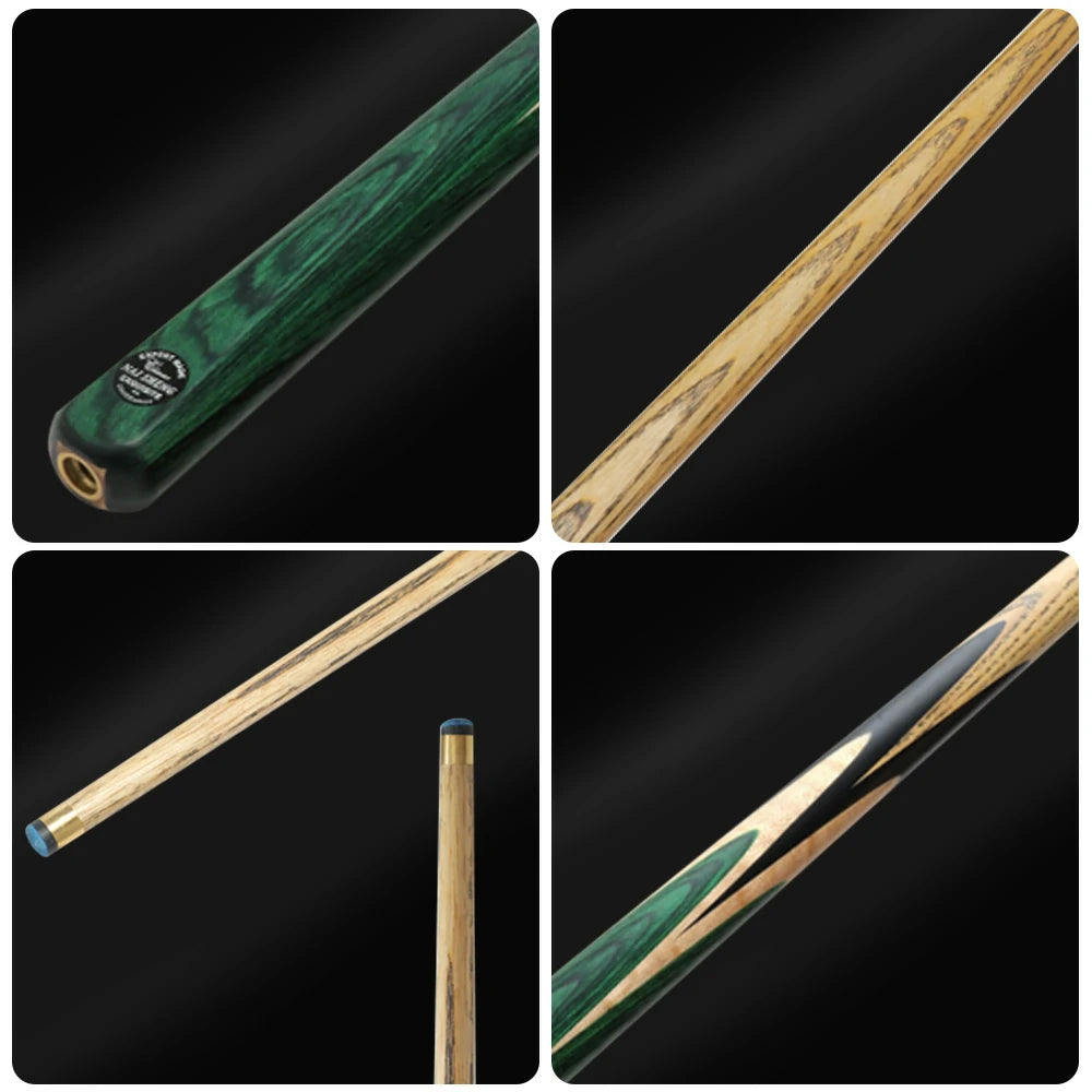 ARIX Billiard Cue 1/2 Split, North American Ash Shaft, 10.3mm Tip, 4-Splice Maple Ebony Butt - 145cm