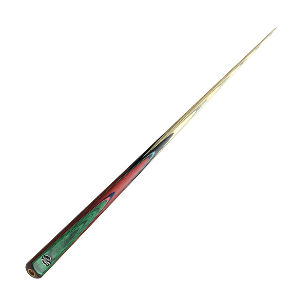 ARIX Billiard Cue 1/2 Split, North American Ash Shaft, 10.3mm Tip, Ebony & Lignum Vitae Splice Butt - 145cm