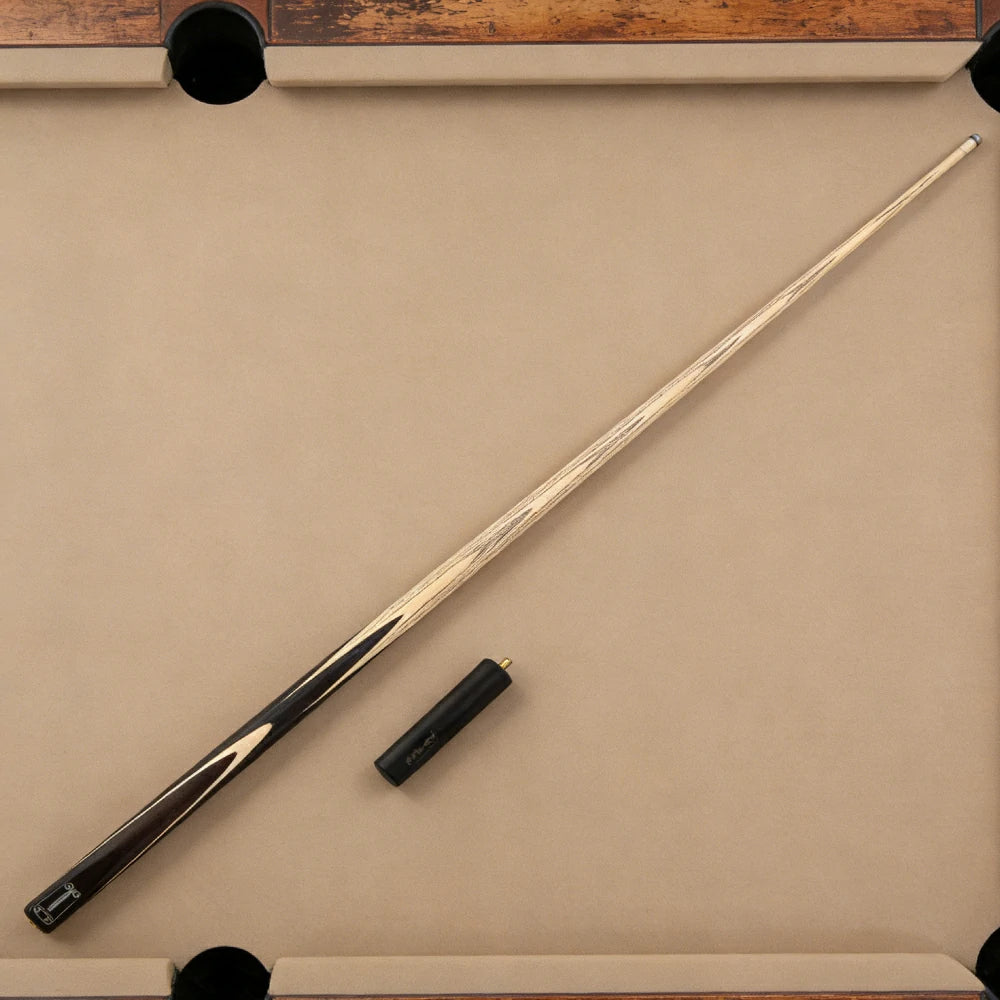 RILEY One-Piece Feel Pool Cue - Smooth Feedback & Precision Control, Ash Wood Shaft & Multi-Layer Composite Butt, Matte Finish