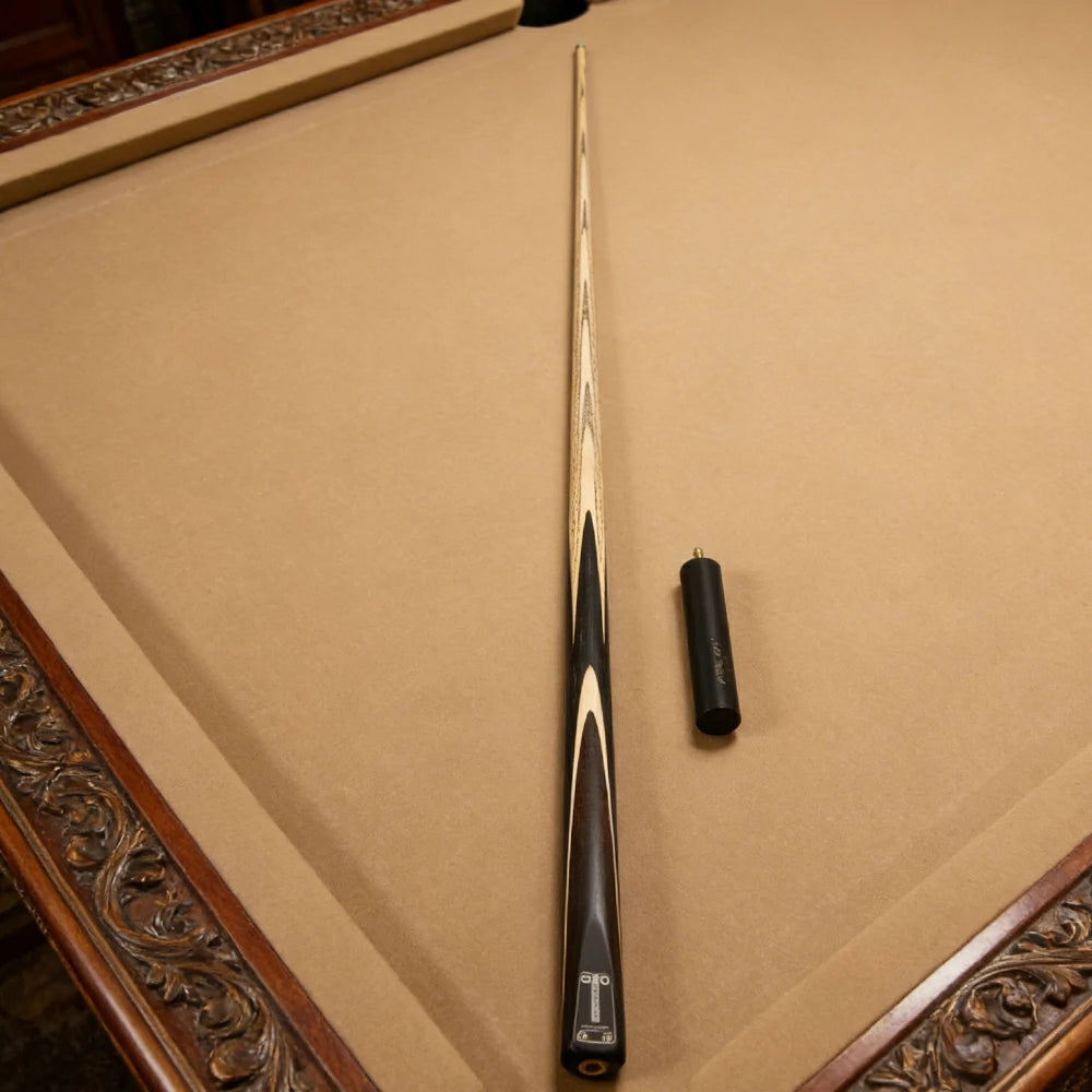 RILEY One-Piece Feel Pool Cue - Smooth Feedback & Precision Control, Ash Wood Shaft & Multi-Layer Composite Butt, Matte Finish