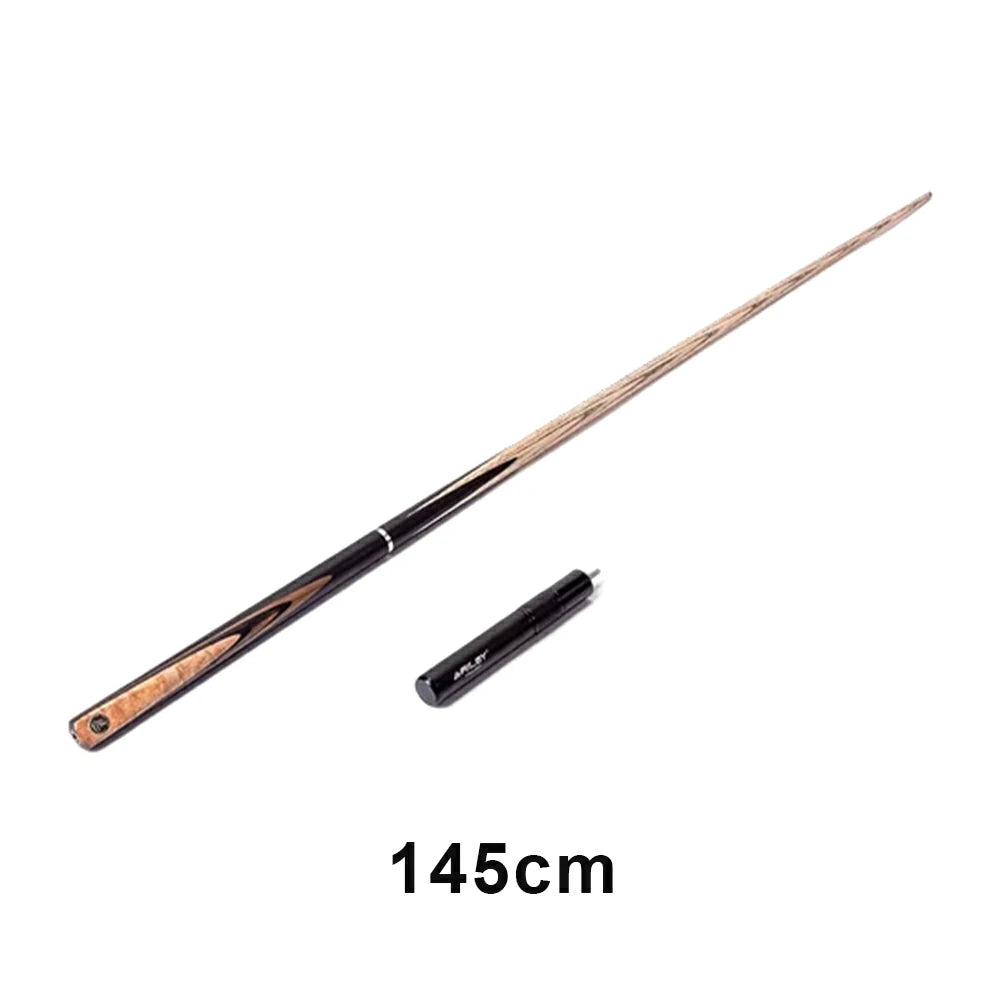 RILEY 3/4 Split Pool Cue - Stable Performance & Easy Handling, Ash Wood Shaft & Ebony Butt, 6-Inch Extension Ready