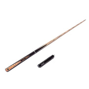 RILEY 3/4 Split Pool Cue - Stable Performance & Easy Handling, Ash Wood Shaft & Ebony Butt, 6-Inch Extension Ready