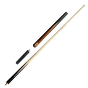 RILEY Billiard Cue Stick 3/4 Split, Ash Shaft, 9.5mm Tip, Smooth Stroke with 6" Extension - 145cm