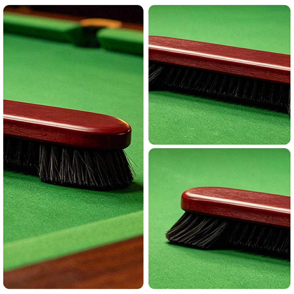 ARIX Table Brush 1/2 Standard, Solid Oak Body, Dual-Length Nylon Bristles for Even Cloth Cleaning - Lightweight & Durable