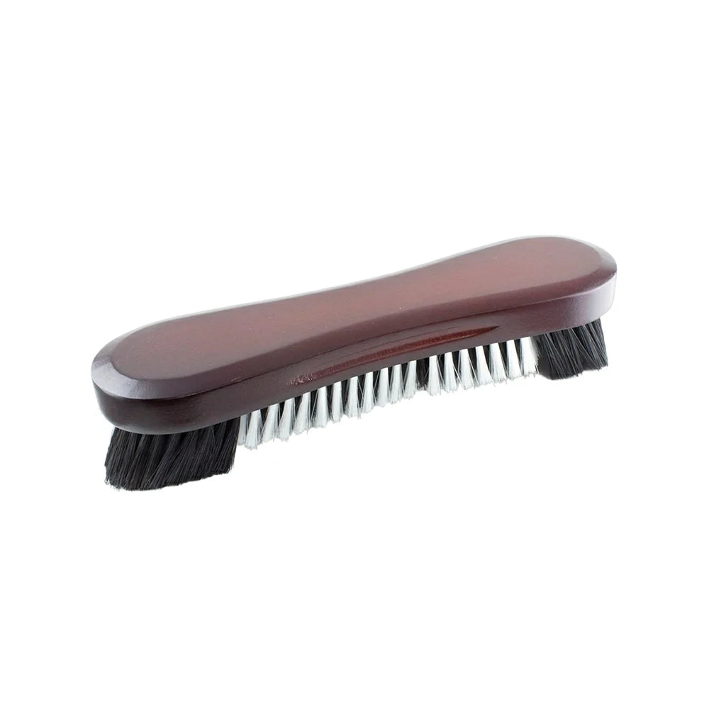 ARIX Table Brush 1/2 Standard, Solid Oak Body, Dual-Length Nylon Bristles for Even Cloth Cleaning - Lightweight & Durable