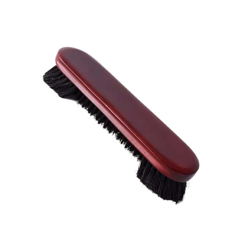 ARIX Table Brush 1/2 Standard, Solid Oak Body, Dual-Length Nylon Bristles for Even Cloth Cleaning - Lightweight & Durable