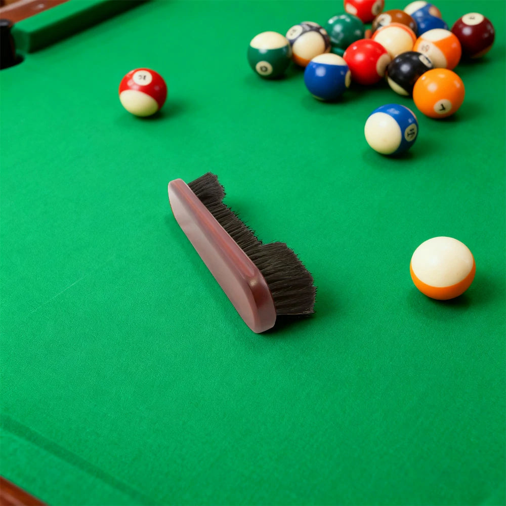 ARIX 9" Standard Table Brush, Solid Timber Body with Nylon Bristles - Mahogany Finish