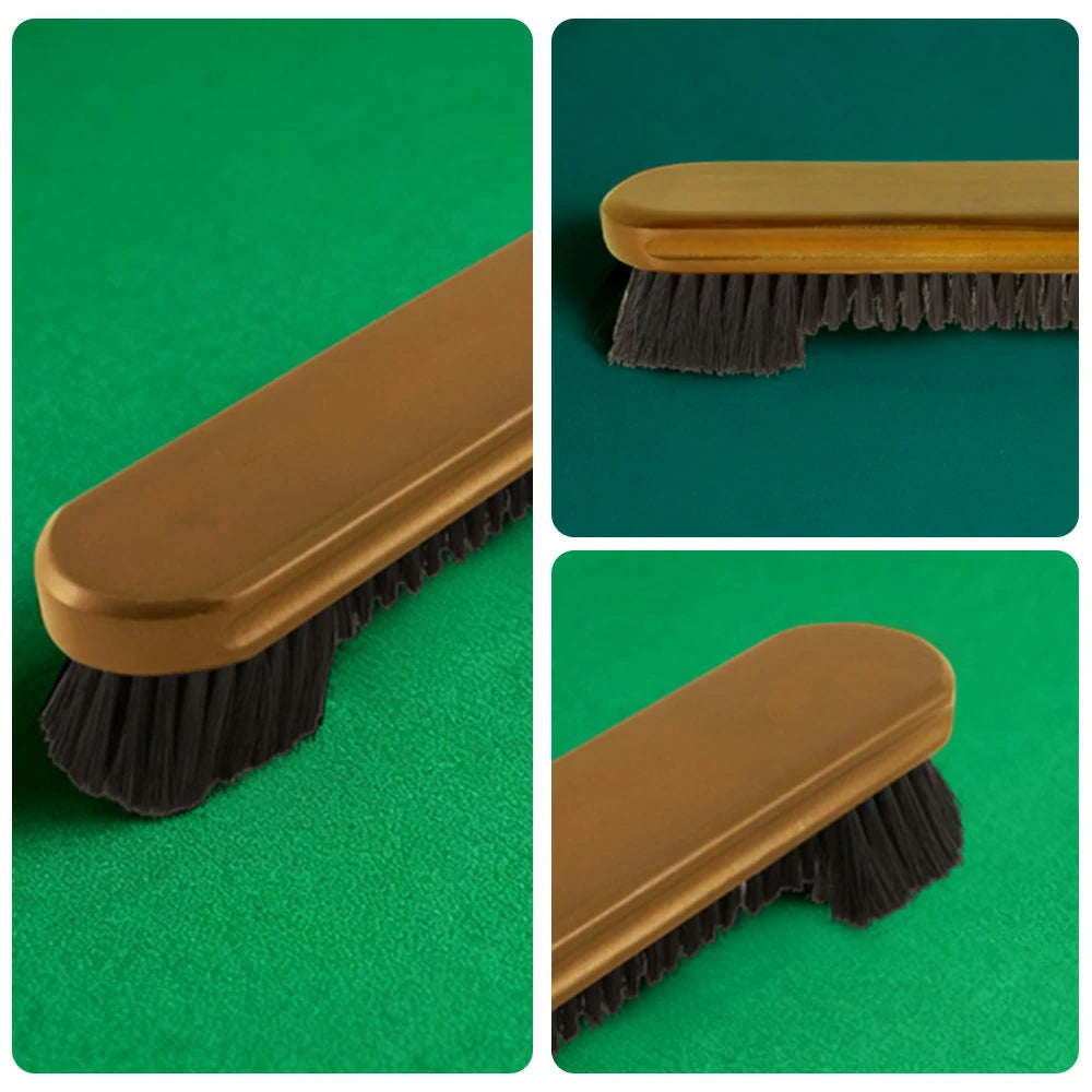 ARIX 9" Standard Table Brush, Solid Timber Body with Nylon Bristles - Oak Finish