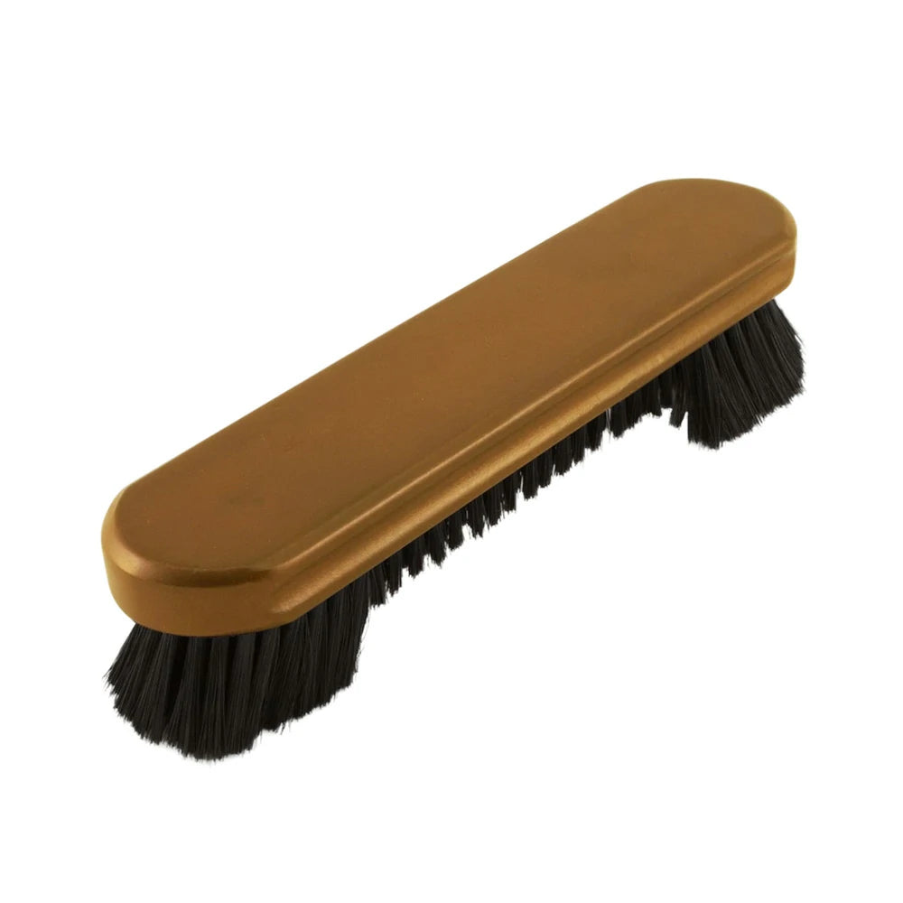 ARIX 9" Standard Table Brush, Solid Timber Body with Nylon Bristles - Oak Finish