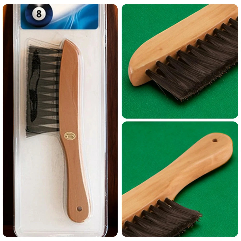 ARIX Wooden Rail Brush, Solid Wood Handle with Soft Bristles - Oak Finish
