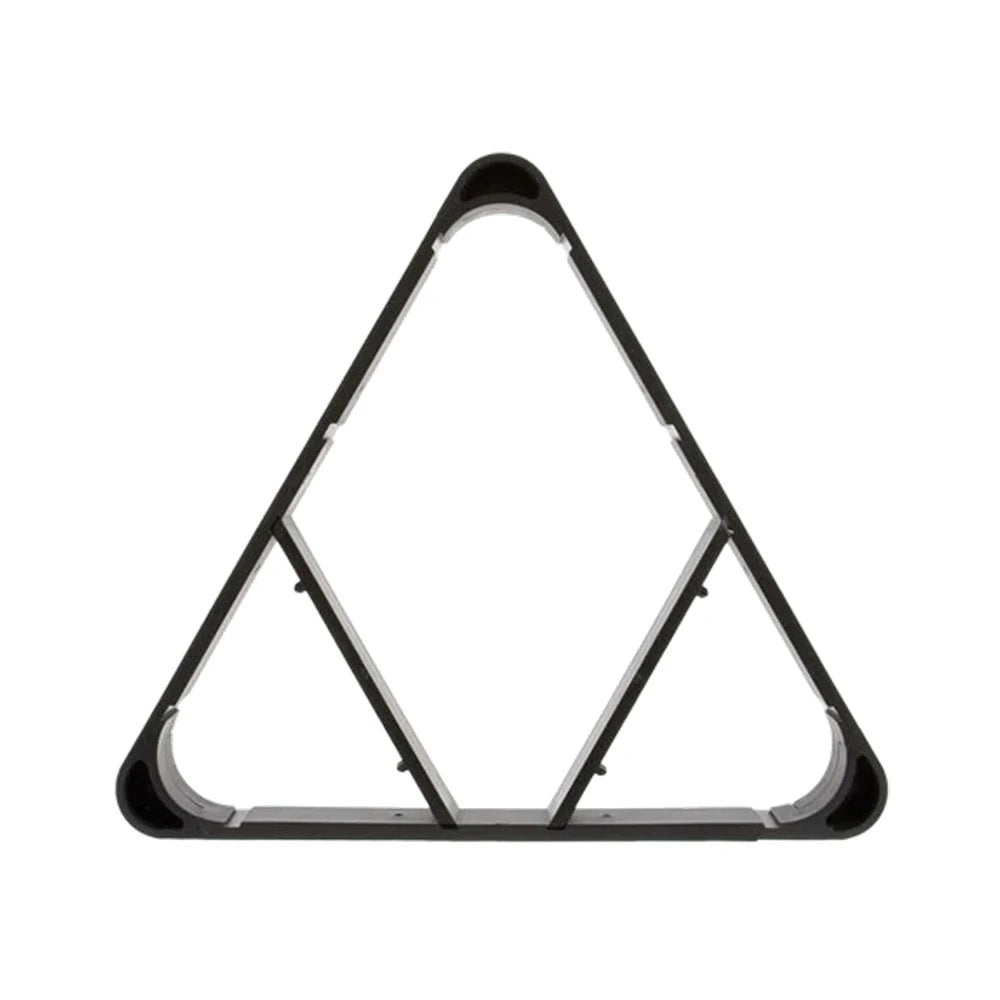 ARIX PVC Multi-Game Triangle 2", Adjustable Collapsible Rack for 15-Ball, 10-Ball, and 9-Ball Setups - Black