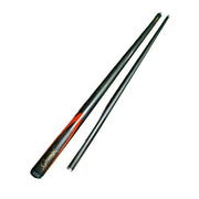 ARIX Carbon Fiber Cue Stick 9.5MM Tip 145CM 1/2 Split Screw Connection Precision Performance, Durable & Rust-Free - Black