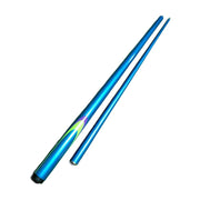 ARIX Carbon Fiber Cue Stick 9.5MM Tip 145CM 1/2 Split Screw Connection Precision Performance, Durable & Rust-Free - Blue