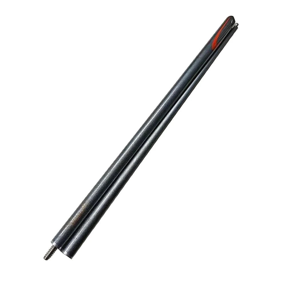 ARIX Carbon Fiber Cue Stick 9.5MM Tip 145CM 1/2 Split Screw Connection Precision Performance, Durable & Rust-Free - Silver