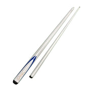ARIX Carbon Fiber Cue Stick 9.5MM Tip 145CM 1/2 Split Screw Connection Precision Performance, Durable & Rust-Free - White