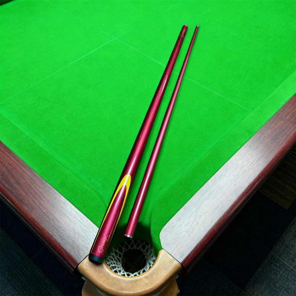ARIX Carbon Fiber Cue Stick 9.5MM Tip 145CM 1/2 Split Screw Connection Precision Performance, Durable & Rust-Free - Wine