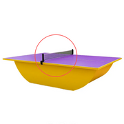 SUNNET Table Tennis Net Replacement Accessory for Boat-Shaped Outdoor Waterproof Ping Pong Table
