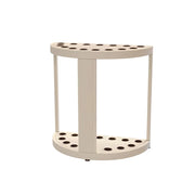 ARIX 15-Hole Cue Rack Space-Saving High-Capacity Iron Frame Rust-Resistant Baked Finish Multi-Slot Design with Soft Rubber Inserts - Beige