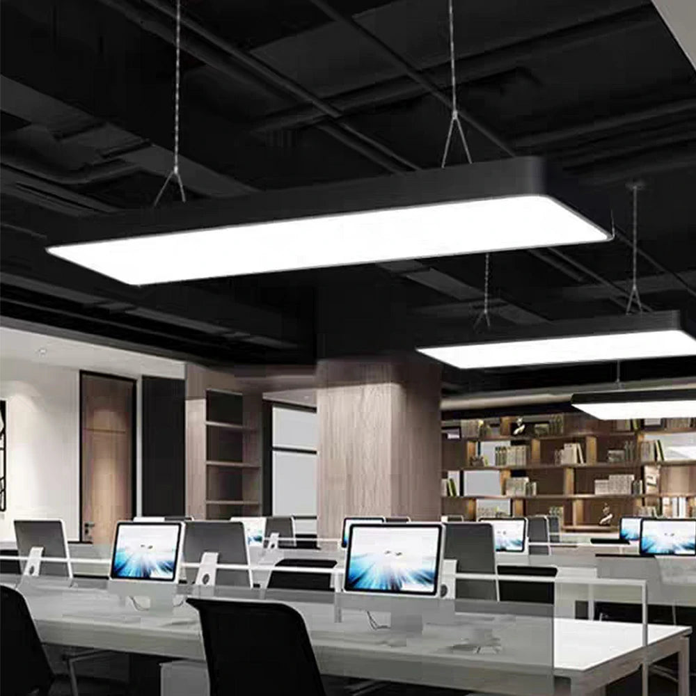 ARIX Pool Table Light, Ultra-Thin LED, Aluminium+Acrylic Body, 72W with Remote, Energy-Efficient Durable Billiard Lighting - Black