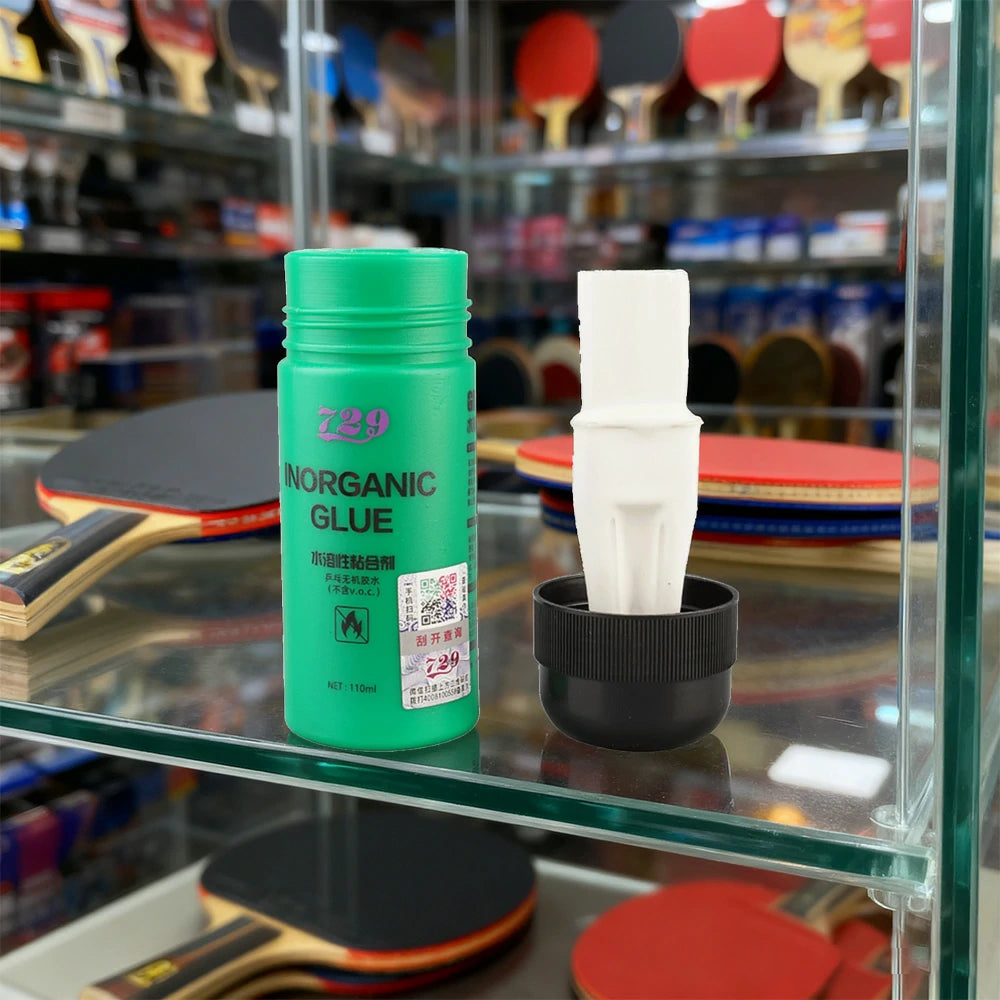 ARIX 110ml Inorganic Table Tennis Glue with Applicator - VOC-Free, Strong Bonding, Smooth & Easy Application - Green