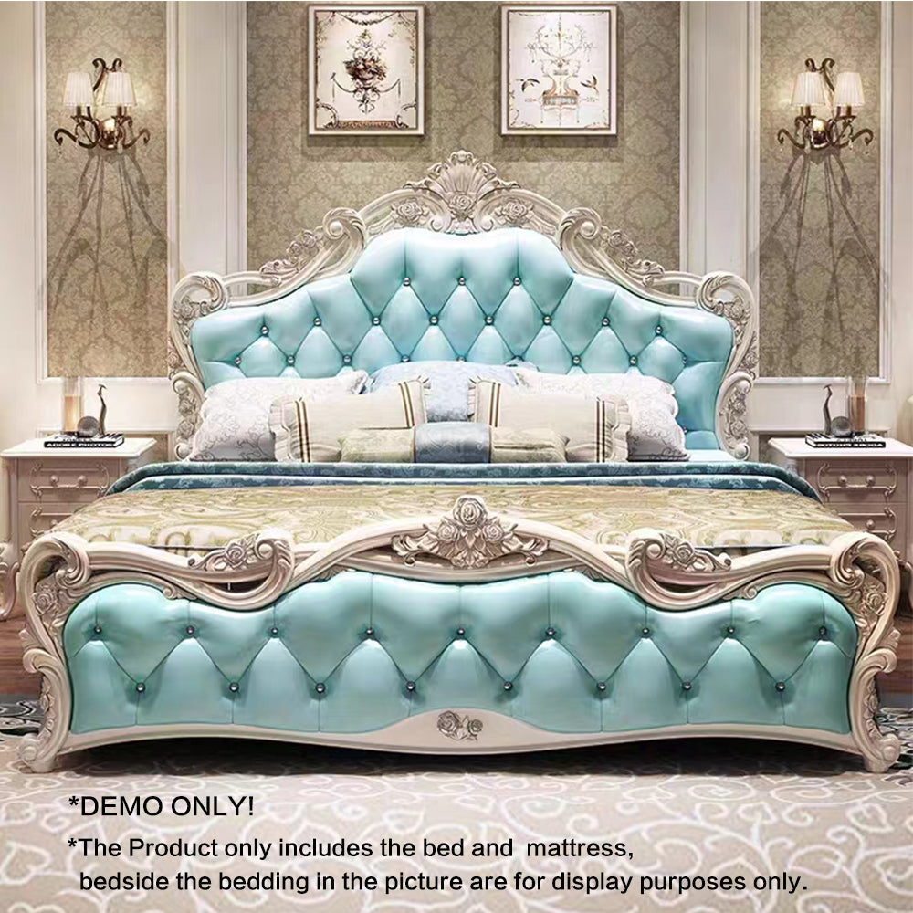 LIVARA 150/ 180CM Luxury Bed w/Mattress