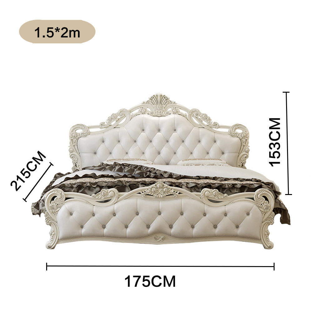 LIVARA 150/ 180CM Luxury Bed w/Mattress