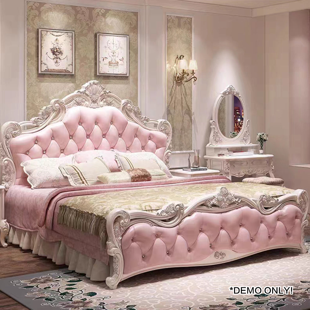 LIVARA 150/ 180CM Luxury Bed w/Mattress