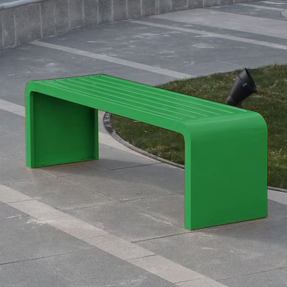 SOLARA 1m/1.2m/1.5m Galvanized Steel Outdoor Bench