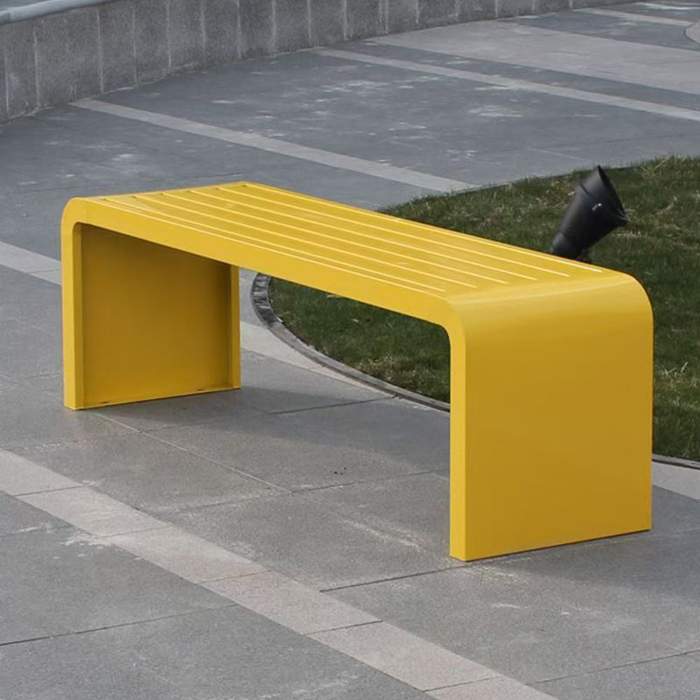 SOLARA 1m/1.2m/1.5m Galvanized Steel Outdoor Bench