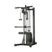 Customer Return Product - MERIDIAN Multi-Functional Home Gym Machine - Double Pulley 70KG Weight Stack, 300kg Max Load - Black