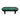 LIVARA 7FT/8FT Coin-Operated Pool Table – MDF/Marble Top, Ball Storage Box, Reinforced Iron Legs, Black Border Design - Green