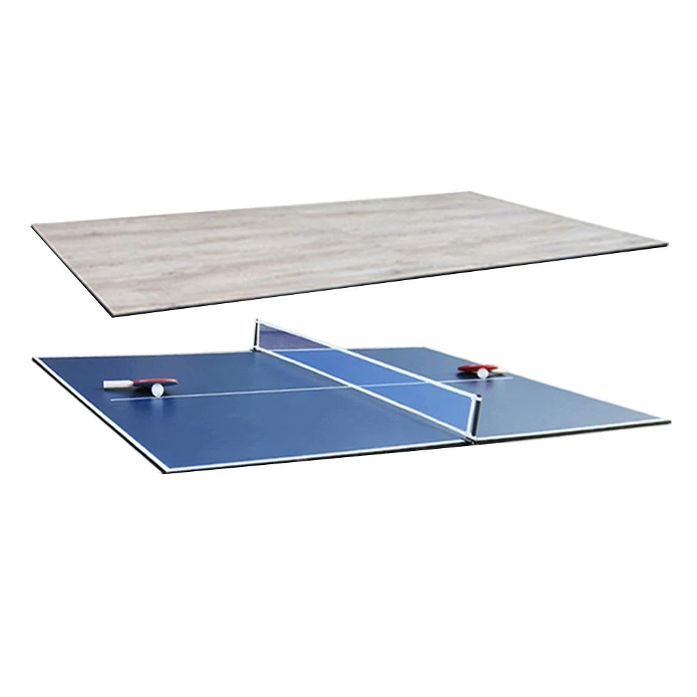 CUETIQ Ping Pong Tabletop / Dining Tabletop for P028 7/8FT Billiards Table Includes Free Accessories