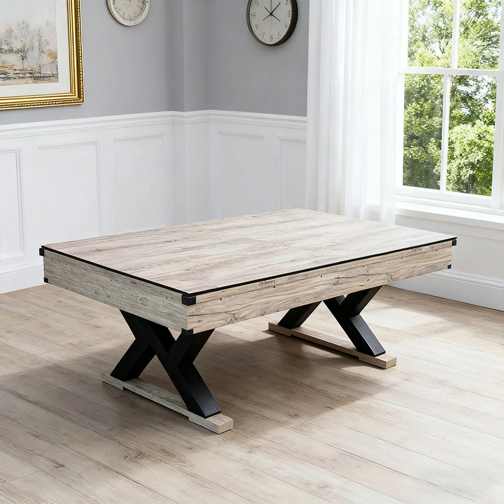 CUETIQ Ping Pong Tabletop / Dining Tabletop for P028 7/8FT Billiards Table Includes Free Accessories