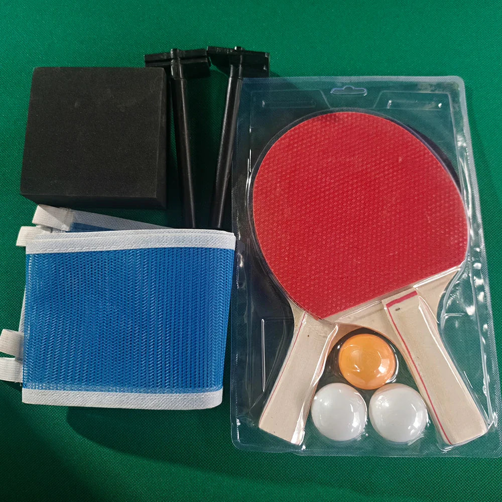 CUETIQ Ping Pong Tabletop / Dining Tabletop for P028 7/8FT Billiards Table Includes Free Accessories