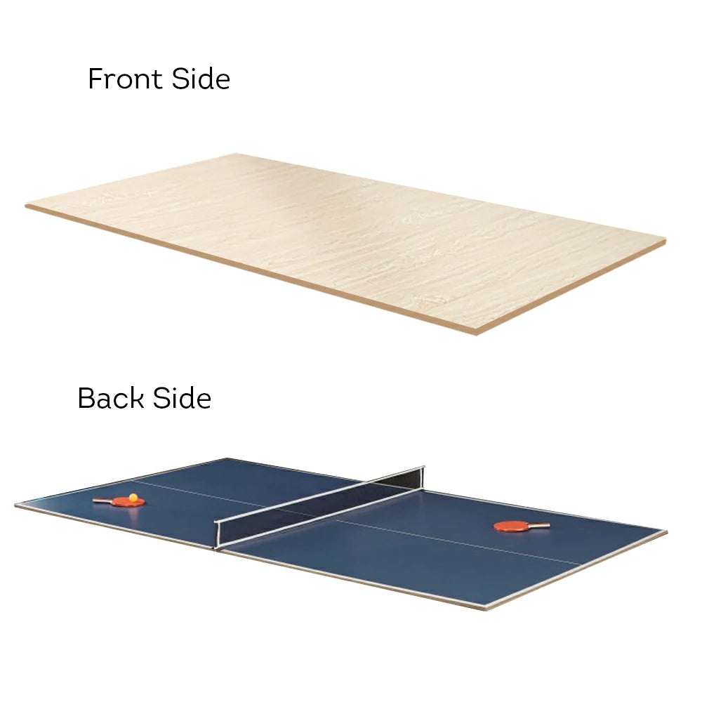 CUETIQ Ping Pong Tabletop / Dining Tabletop for P035 8FT Billiards Table Includes Free Accessories