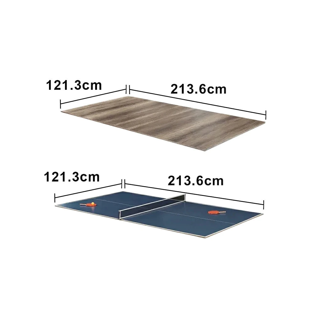CUETIQ Ping Pong Tabletop / Dining Tabletop for P035 7FT Billiards Table Includes Free Accessories