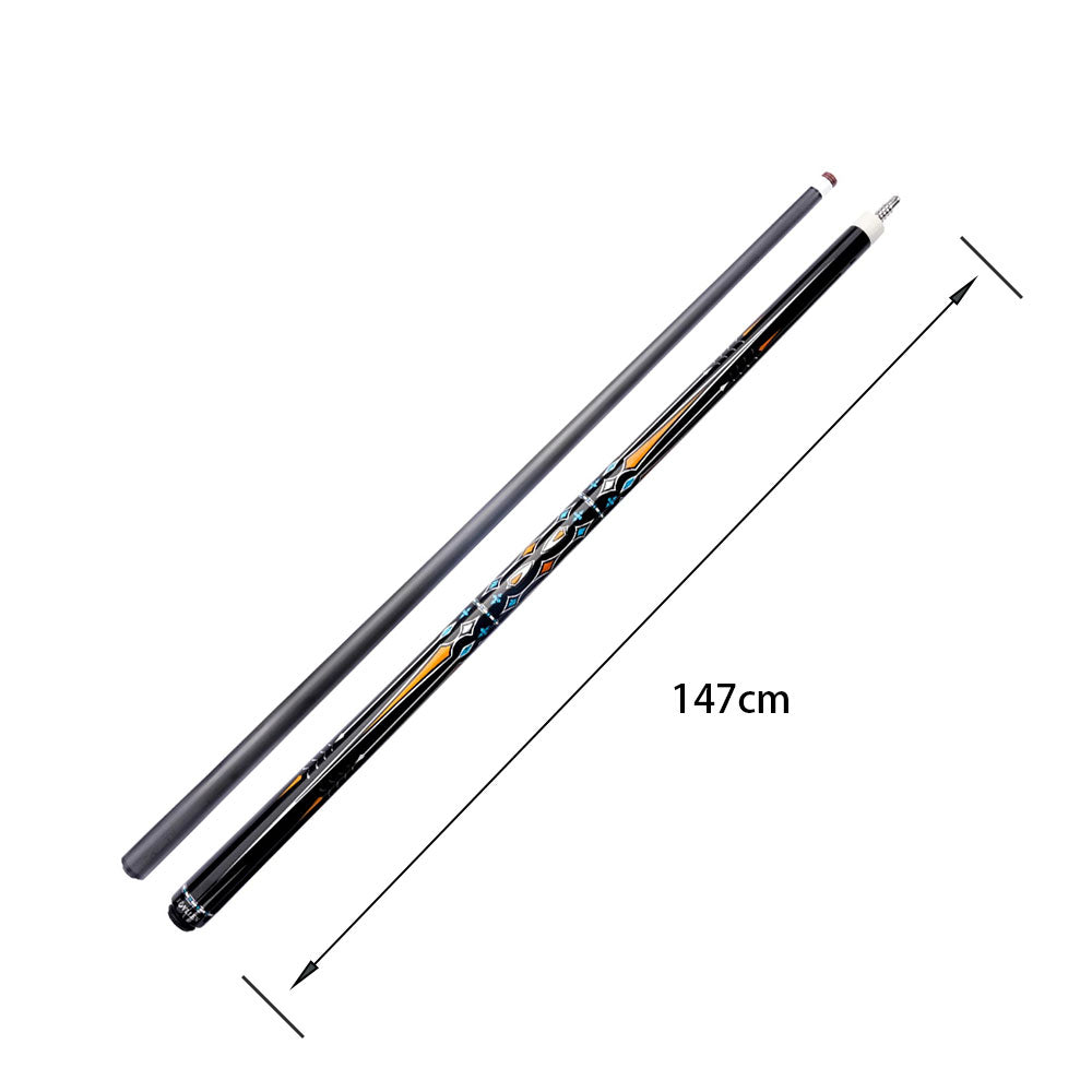 KONLLEN  Premier Professional Car-15 Lightyellow 2-Piece Carom Cue Maple Wood 18.5-20OZ Billiard Cue 147CM - Light Yellow
