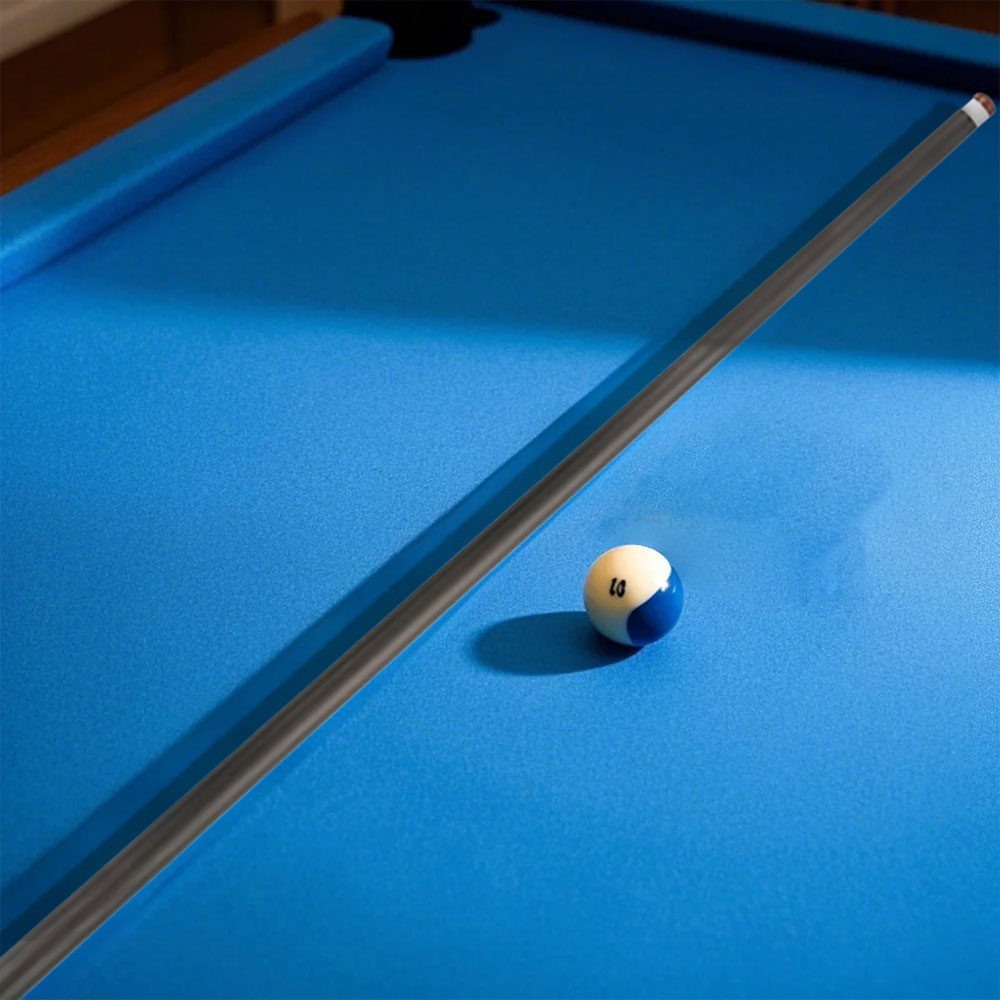 KONLLEN  Premier Professional Single Carom Shaft Carbon Fibre Material 27 Inches - Gray