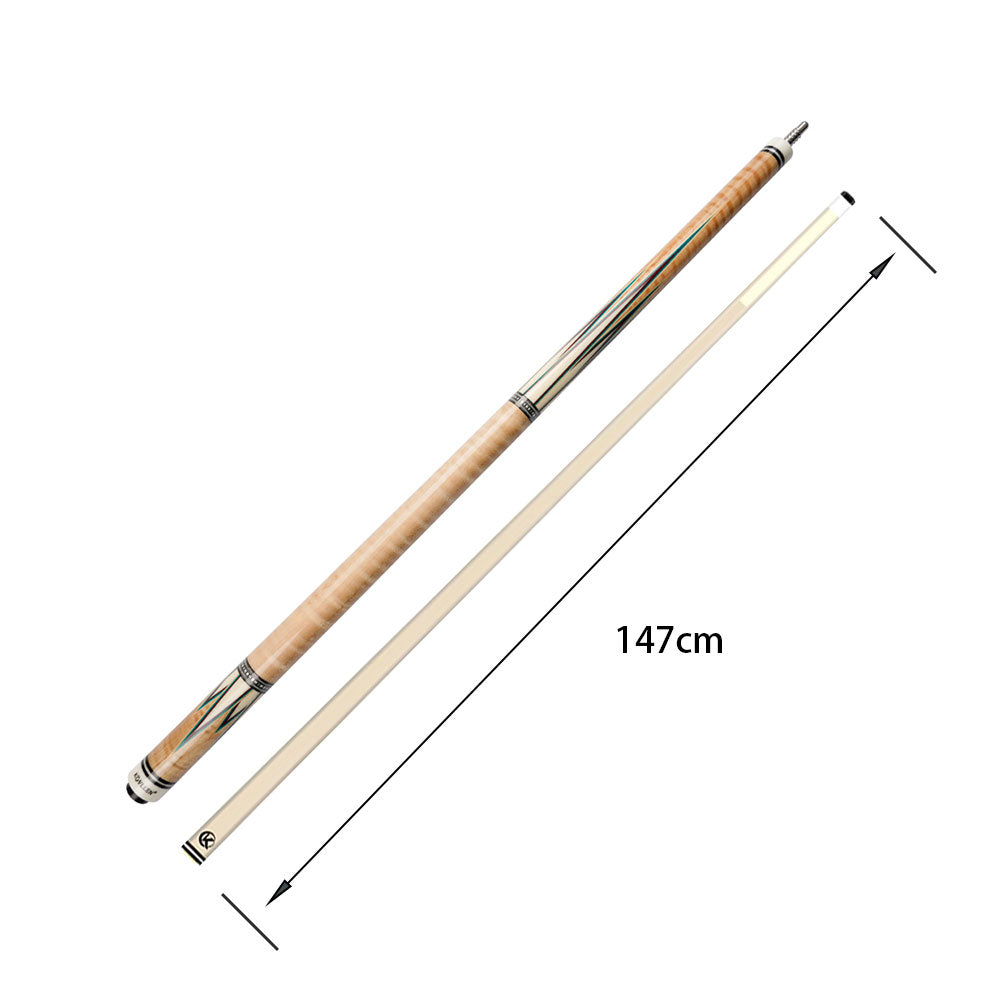 KONLLEN  Premier Professional CXD-P1 2-Piece Carom Cue Maple Wood 18.5-20OZ Billiard Cue 142CM - Wood