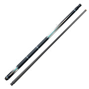 KONLLEN  Premier Professional HQ-05A2F 2-Piece Pool Cue Maple Wood 18.5-20OZ Billiard Cue 147CM - Blue&Black
