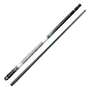 KONLLEN  Premier Professional HQ-06BF 2-Piece Pool Cue Maple Wood 18.5-20OZ Billiard Cue 147CM - Blue&White&Black