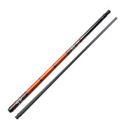 KONLLEN  Premier Professional HQ-07BF 2-Piece Pool Cue Ebony Wood 18.5-20OZ Billiard Cue  147CM - Red&Black