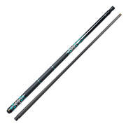 KONLLEN  Premier Professional HQ-07DF 2-Piece Pool Cue Maple Wood 18.5-20OZ Billiard Cue 147CM - Blue&Black