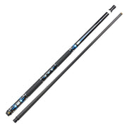 KONLLEN  Premier Professional HQ-10F 2-Piece Pool Cue Maple Wood 18.5-20OZ Billiard Cue 147CM - Blue&Black