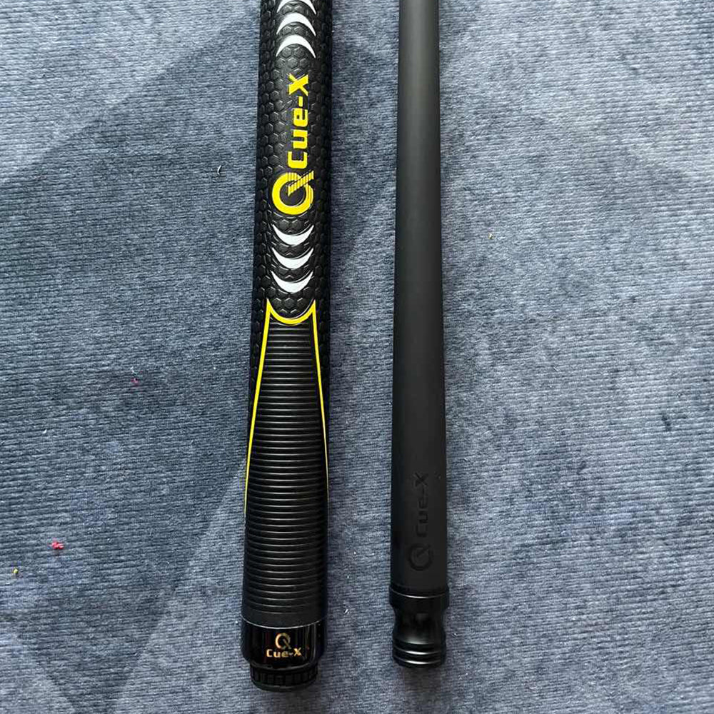 KONLLEN  Premier Professional HQ-BK 2-Piece Punch Cue Maple Wood 18.5-20OZ Billiard Cue 147CM - Yellow&Black